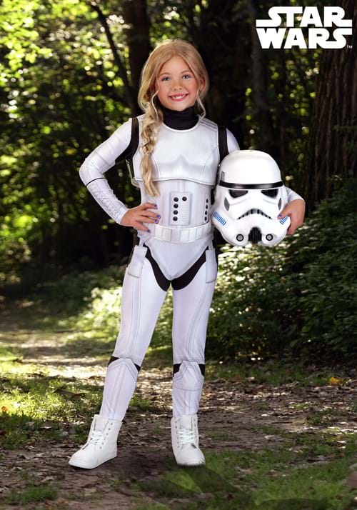 Girl's Deluxe Star Wars Stormtrooper Costume - US 1367