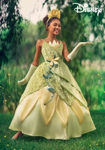 Girl's Disney Deluxe The Princess and the Frog Tiana Costume - US 5888