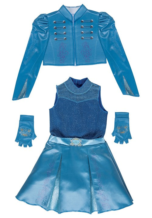 Girl's Disney Descendants Wicked Wonderland Deluxe Chloe Costume - US 9967
