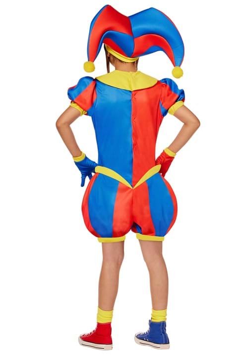 Girl's Digital Circus Pomni Costume - US 3653