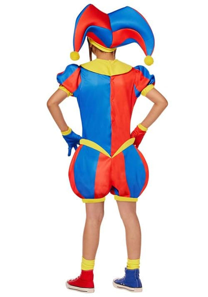 Girl's Digital Circus Pomni Costume - US 3653