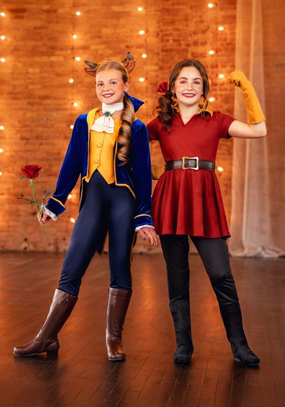 Disney Girl's Beast Costume - US 5930
