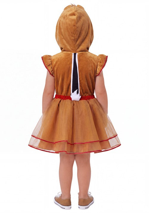 Girl's Disney Chip 'N Dale Toddler Dale Costume - US 0812