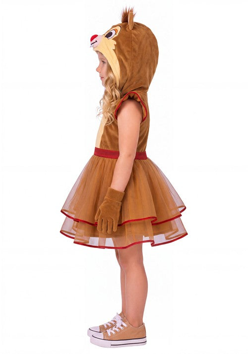 Girl's Disney Chip 'N Dale Toddler Dale Costume - US 0812