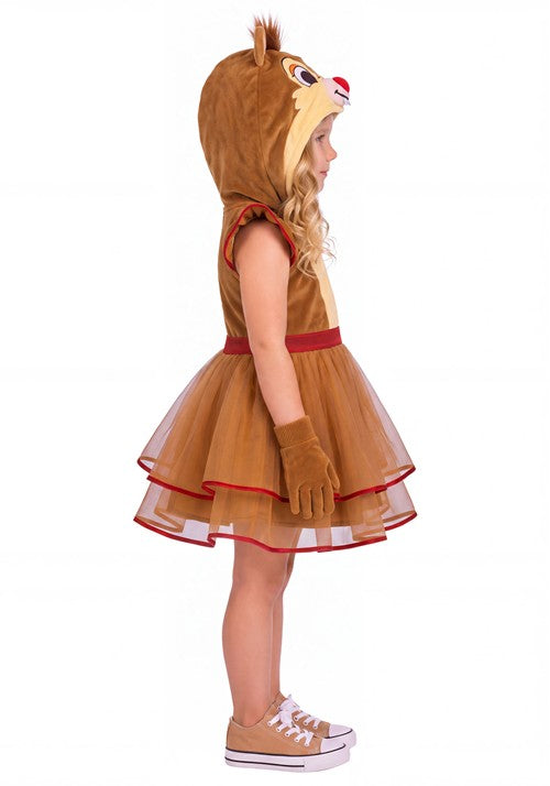 Girl's Disney Chip 'N Dale Toddler Dale Costume - US 0812