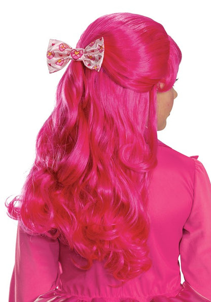 Girl's Disney Descendants Wicked Wonderland Pink Costume Wig - US 4874