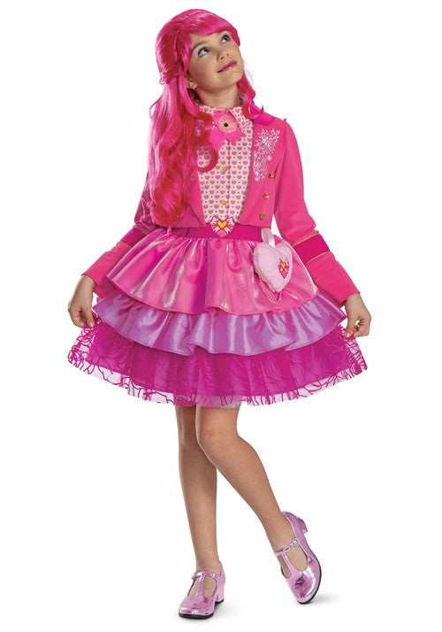 Girl's Disney Descendants Wicked Wonderland Pink Costume Wig - US 4874