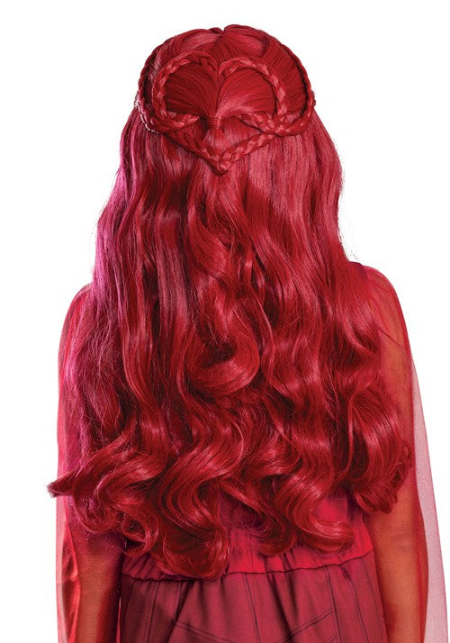 Girl's Disney Descendants Wicked Wonderland Red Costume Wig - US 2869
