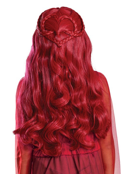 Girl's Disney Descendants Wicked Wonderland Red Costume Wig - US 2869
