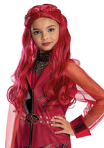 Girl's Disney Descendants Wicked Wonderland Red Costume Wig - US 2869