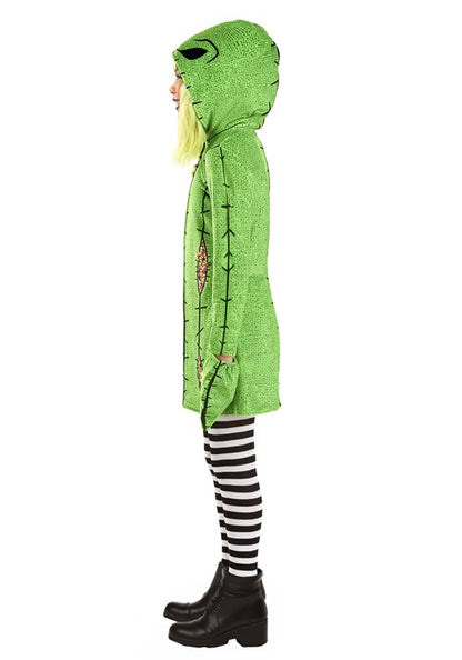 Deluxe Disney Oogie Boogie Hoodie Costume Dress for Girls - US 9094