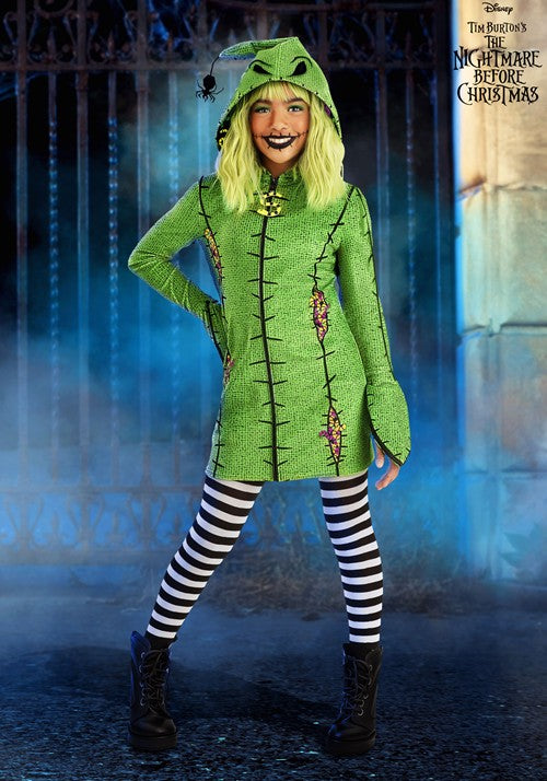 Deluxe Disney Oogie Boogie Hoodie Costume Dress for Girls - US 9094