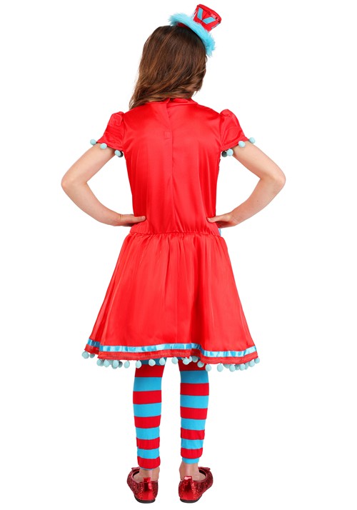 Girl's Dr. Seuss Thing 1/2 Costume Dress - US 0945