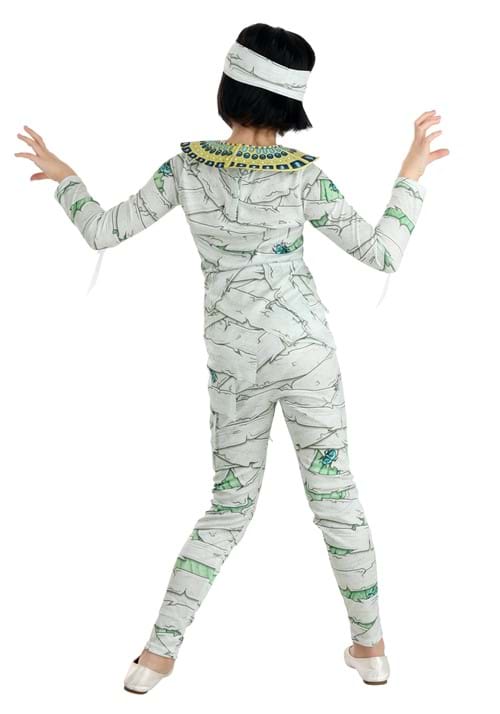 Egyptian Mummy Costume for Girls w/ Scarabs - US 2895