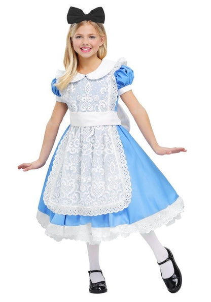 Elite Alice Girls Costume - US 2796