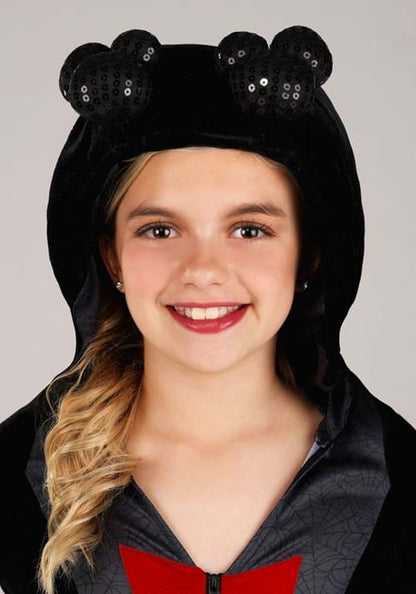 Epic Black Widow Spider Costume for Girls - US 1064