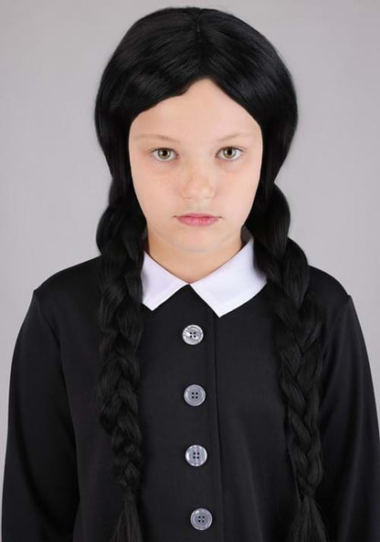 Girl's Essential Wednesday Addams Costume - US 3530