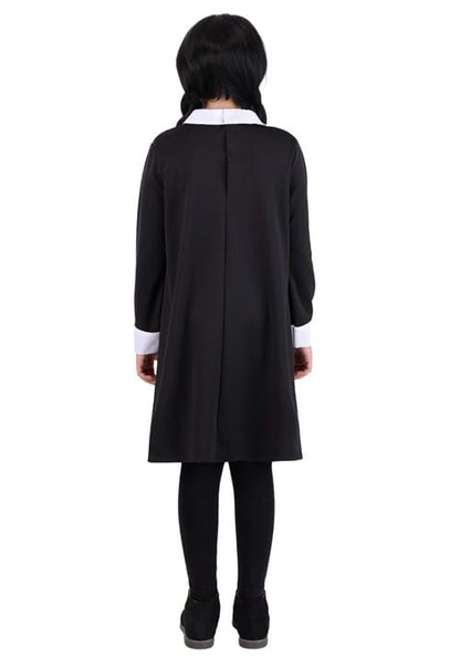 Girl's Essential Wednesday Addams Costume - US 3530