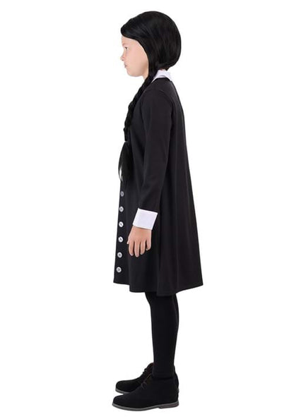 Girl's Essential Wednesday Addams Costume - US 3530
