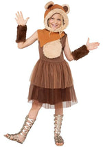 Girl's Ewok Star Wars Costume Dress - US 9860