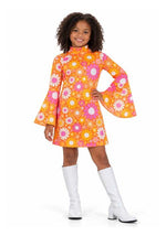 Girl's Far Out Flower Dress Costume - US 6018