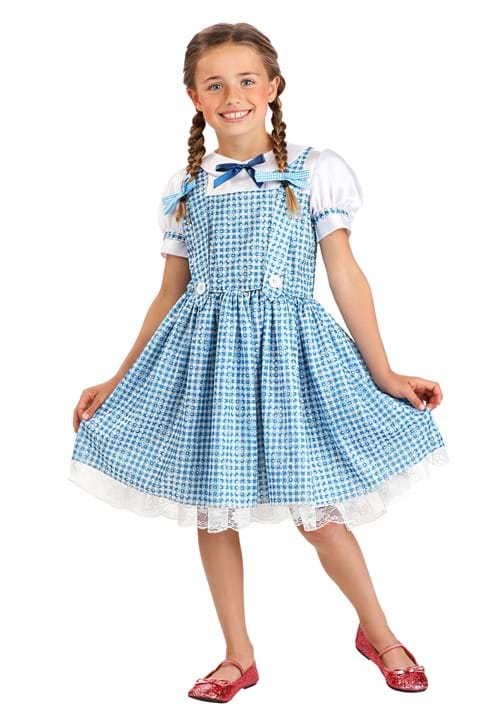 Girl's Farm Girl Costume Dress - US 4725