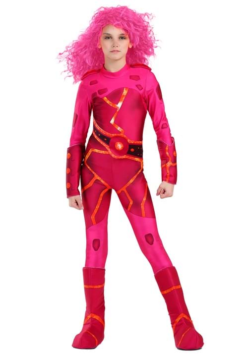 Girl's Fiery Superhero Costume - US 1310