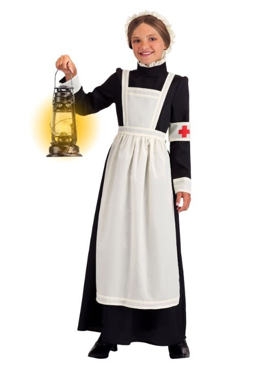 Girls Florence Nightingale Costume - US 9711