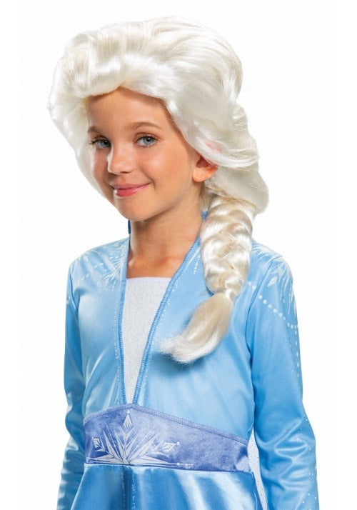 Frozen 2 Elsa Costume Wig for Girls - US 4701