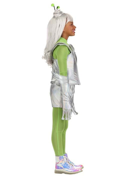 Girl's Galactic Alien Kiddo Costume - US 9044