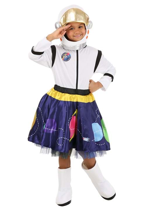 Galactic Astronaut Costume for Girls - US 8653