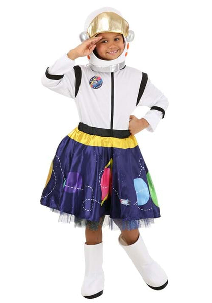 Galactic Astronaut Costume for Girls - US 8653
