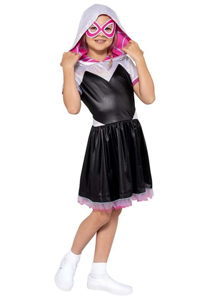 Girl's Ghost Spider Spider-Man Costume Dress - US 8304