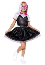 Girl's Ghost Spider Spider-Man Costume Dress - US 8304
