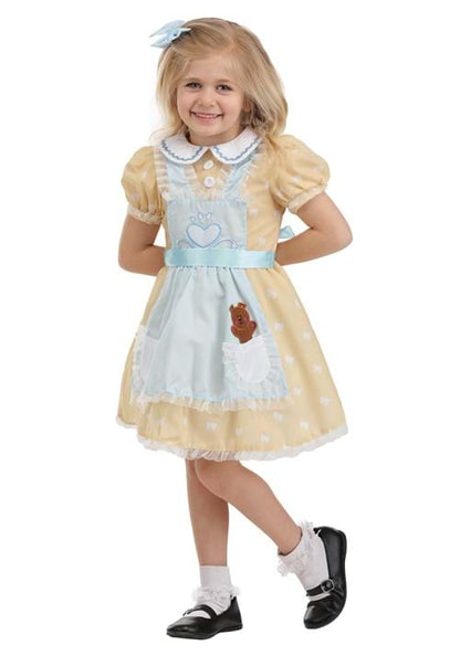 Girl's Toddler Goldilocks Costume Dress - US 2674