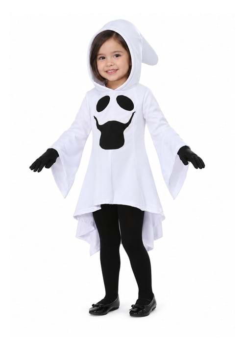 Toddler Girls Gorgeous Ghost Costume - US 5737