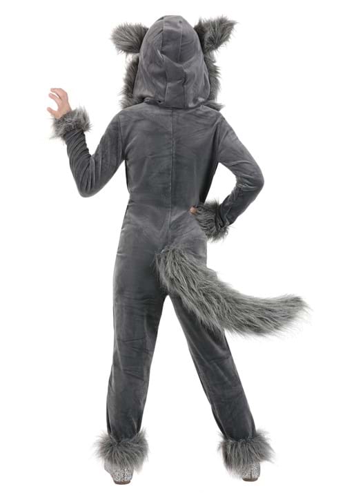Grey Wolf Costume for Girls - US 6967