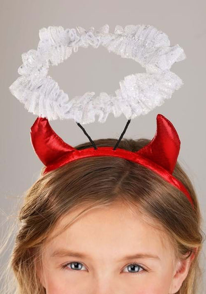 Half Angel Half Devil Costume for Girls - US 9880