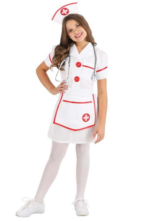 Head Nurse Costume for Girls - US 7529