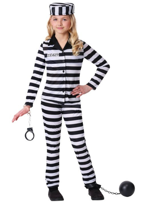 Girl's Incarcerated Cutie Costume - US 4922