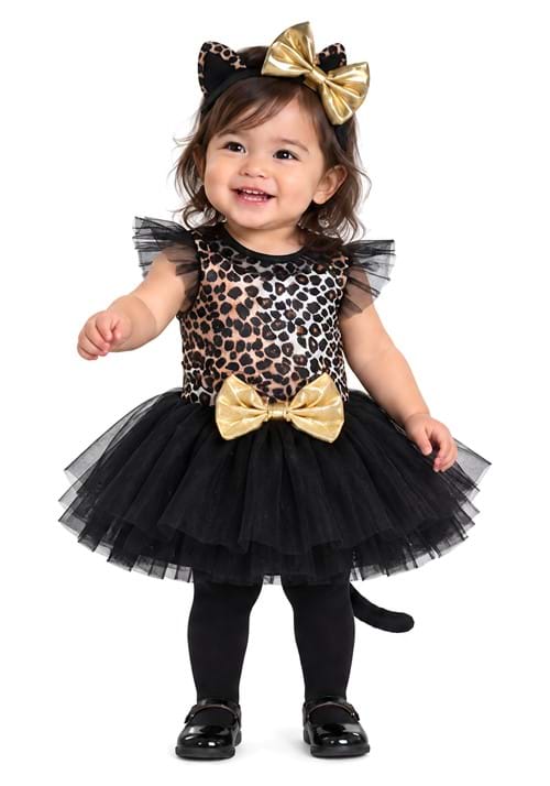 Girl's Infant Cute Leopard Cat Costume - US 6313