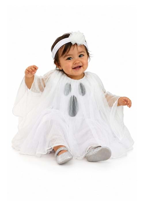 Girl's Infant Ghost Costume Dress - US 9350