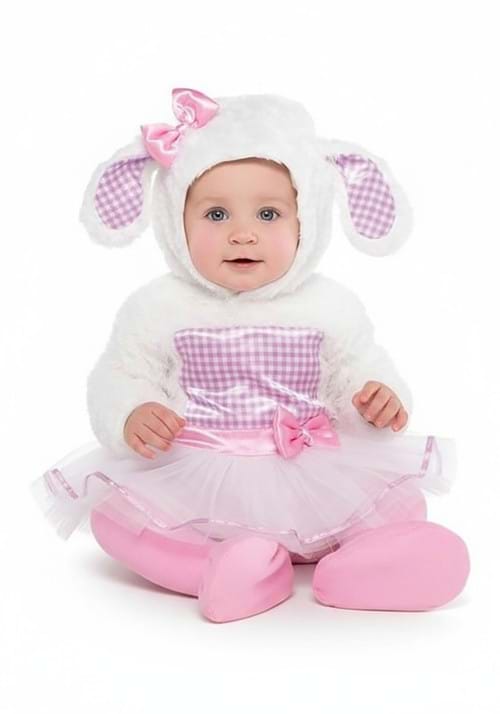 Girl's Infant Little Pink Lamb Costume - US 7793