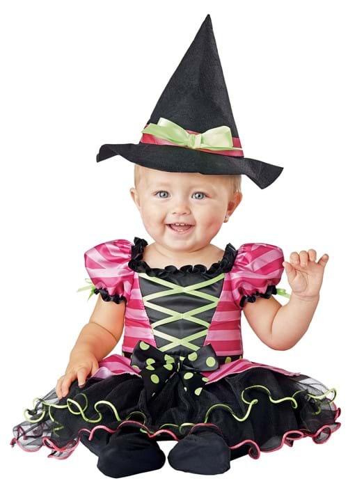 Girl's Whimsical Witch Infant Costume - US 1524
