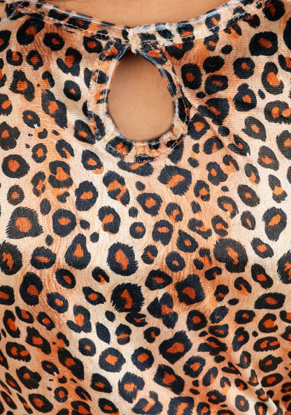 Girl's Leopard Costume Dress - US 0514