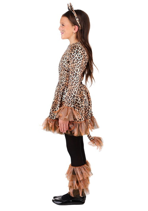 Girl's Leopard Costume Dress - US 0514