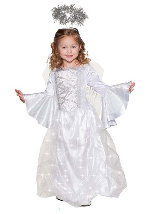 Girls' Light Up Angel Costume - US 2963