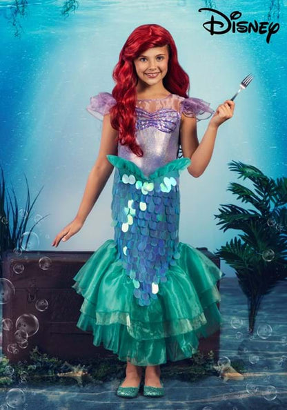 Disney Little Mermaid Ariel Costume for Girls - US 4580