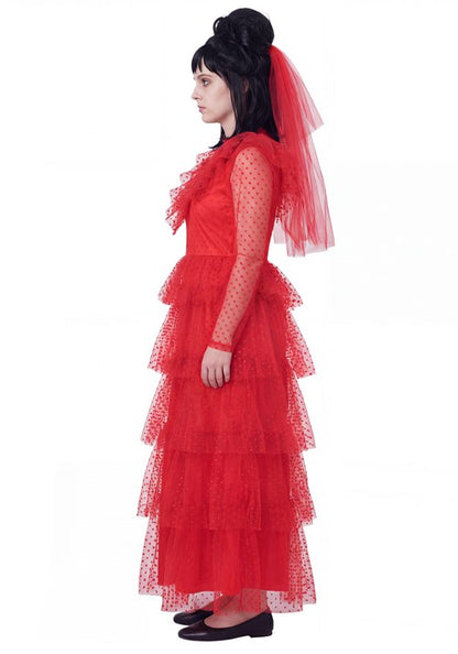 Girl's Lydia Deetz Wedding Dress Costume - US 1701