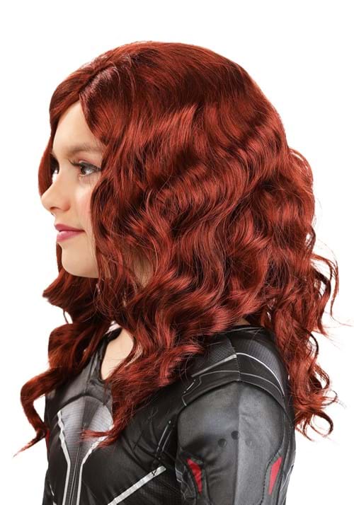 Marvel Black Widow Costume Wig for Girls - US 5809